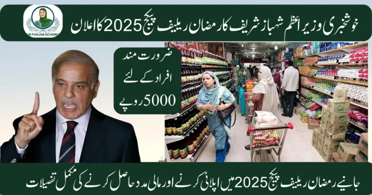 PM Ramzan relief package 2025