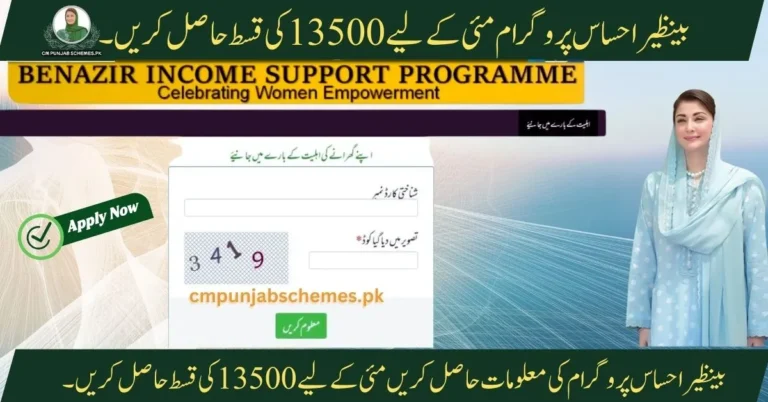 8171 Benazir Ehsaas Program