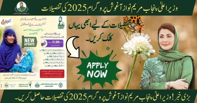 CM Punjab Aghosh Program By CM Madam Maryam Nawaz