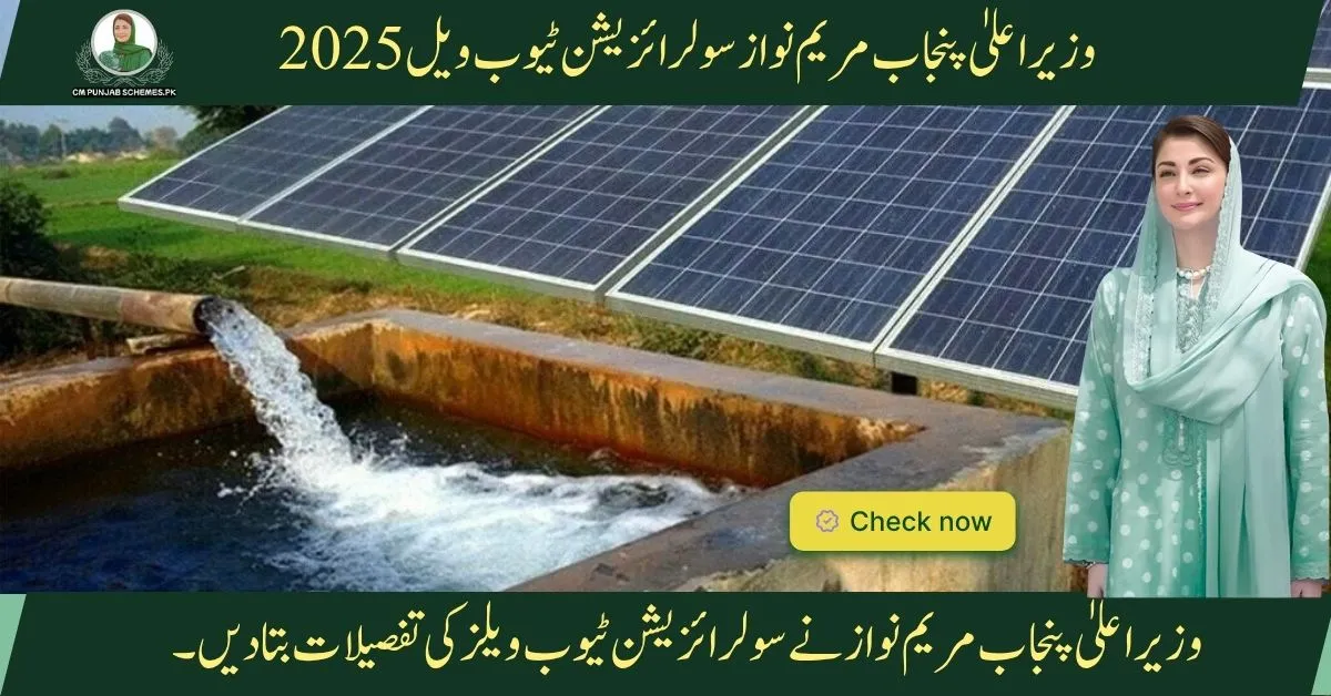 CM Punjab Solarization of Agri Tube Wells