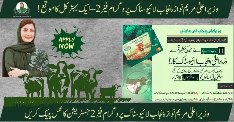 Punjab Livestock Initiative BY cm MARYAM NAWAZ
