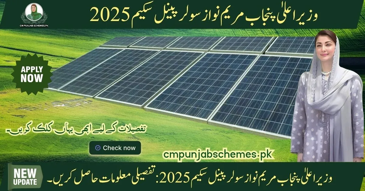Punjab Solar Panel Scheme
