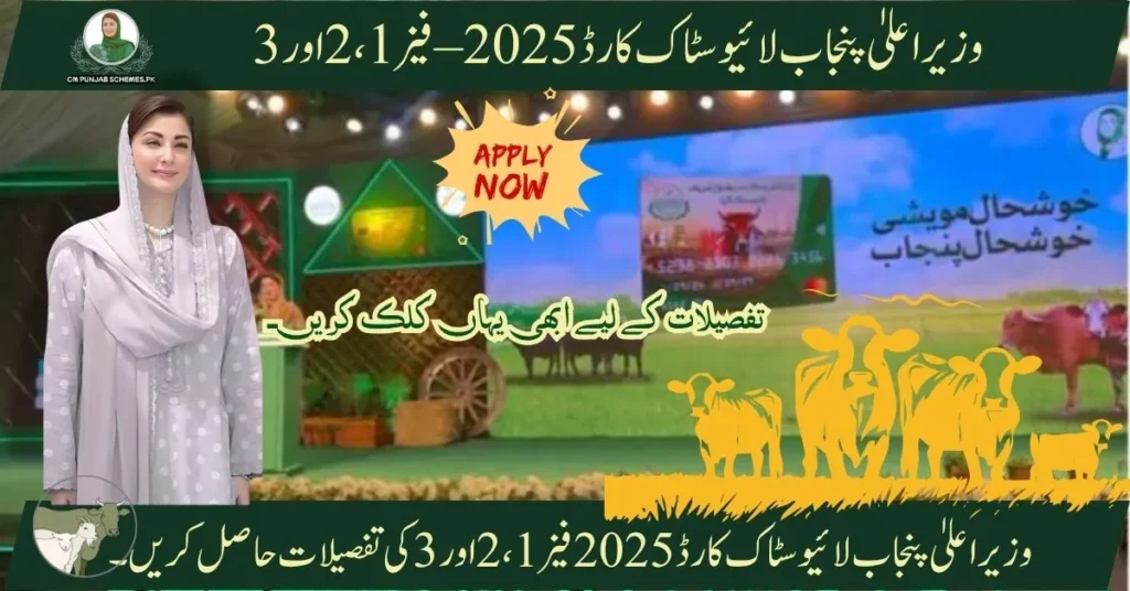CM Punjab Livestock Card 2025
