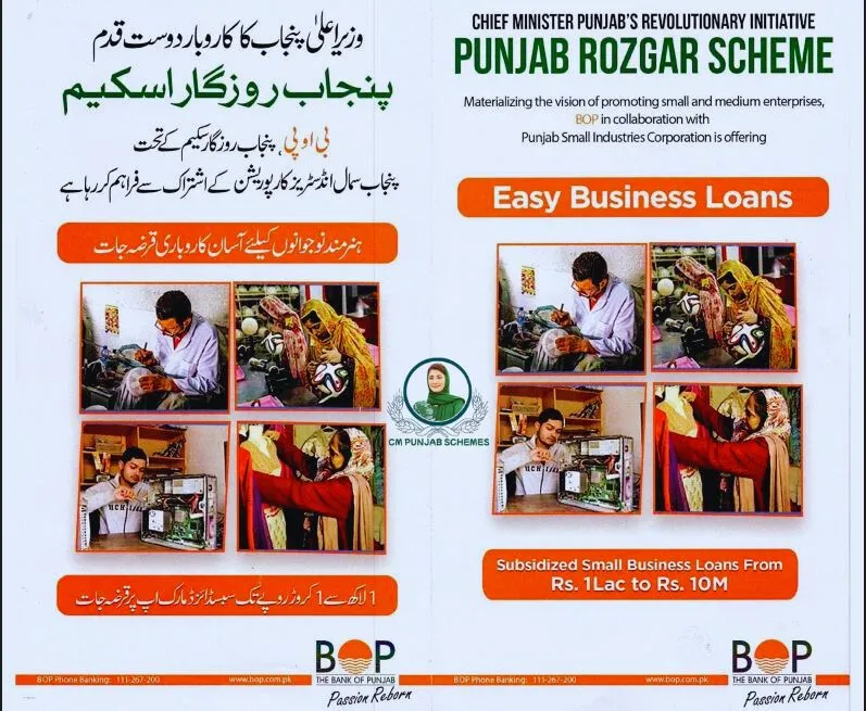 CM Punjab Rozgar Program 2025: Affordable Loans, Big Opportunities for SMEs 2 CM Punjab Rozgar Program 2025