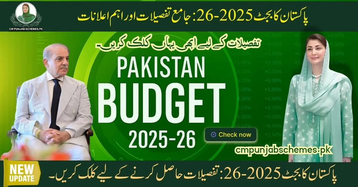 Pakistan Budget 2025–26