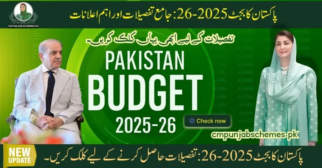 Pakistan Budget 2025–26