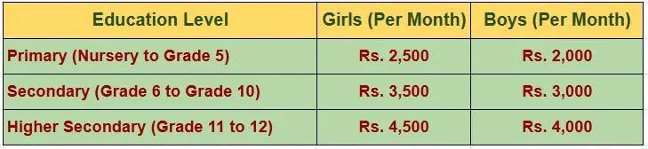 Benazir Taleemi Wazaif 2025: June Stipend Update & Full Guide for Students and Parents 2 Payment details for Benazir Taleemi Wazaif 2025