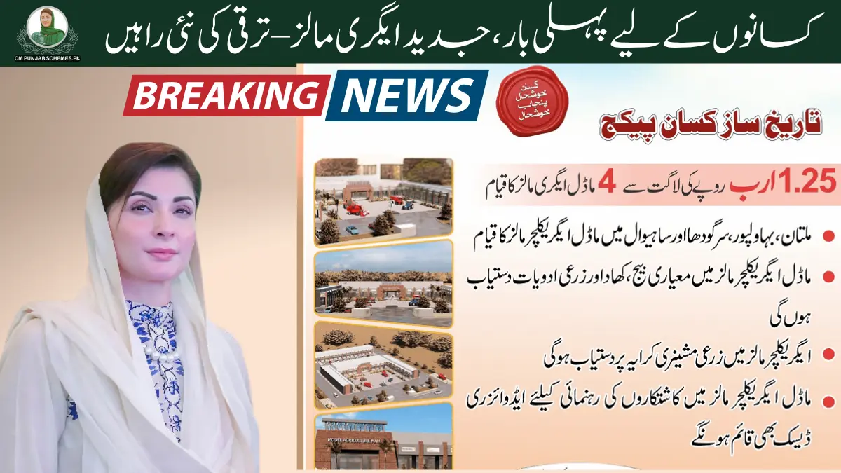 CM Maryam Nawaz Launches Agri Malls 2025 : A Game Changer for Punjab Farmers 1 Agri Malls