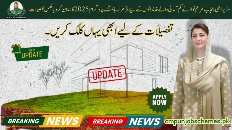 A Dream of a Home: CM Punjab 3 Marla Home Scheme 2025 : A Detailed Guideline to Apply 1 3 Marla Home Scheme