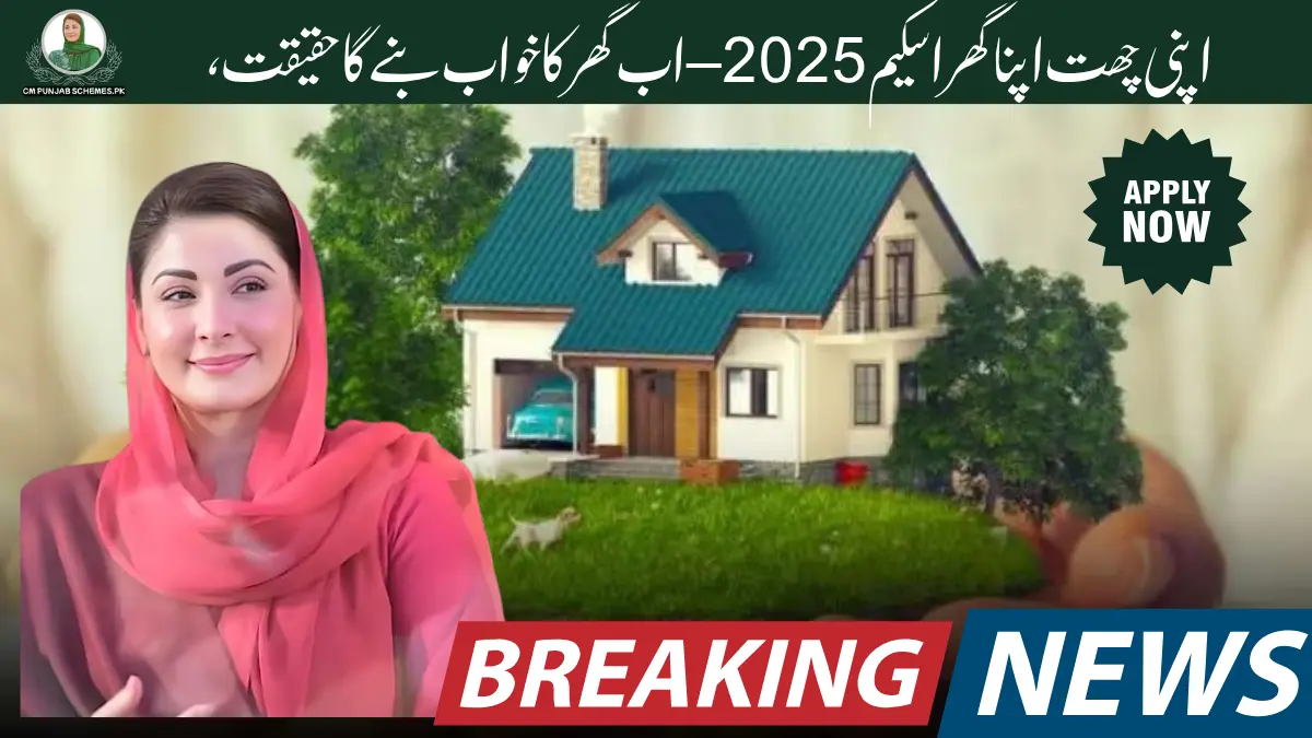 CM Punjab Apni Chhat Apna Ghar Scheme 2025 Full Guide On New Updates 1 Punjab Apni Chhat Apna Ghar Scheme 2025